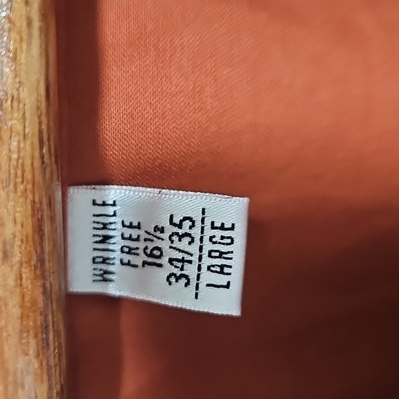 Van Heusen Rust Button-Up Shirt - Picture 7 of 8